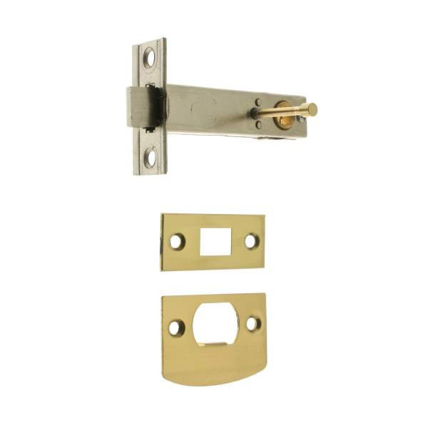 IDH Brass 21130V-003: 2-3/4" Backset Privacy Tubular Latch Set - Polished Brass
