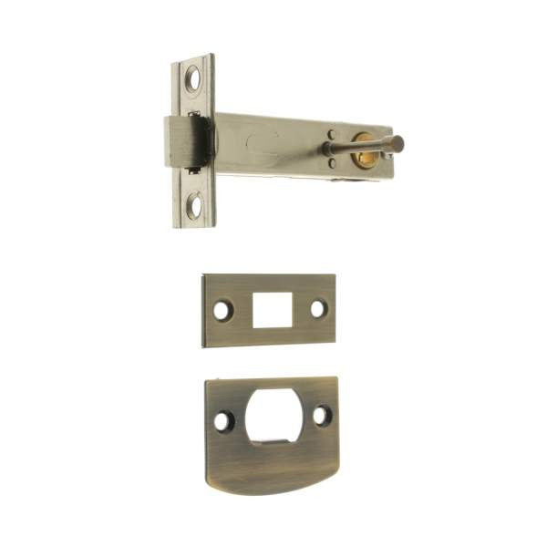 IDH Brass 21130V-005: 2-3/4" Backset Privacy Tubular Latch Set - Antique Brass