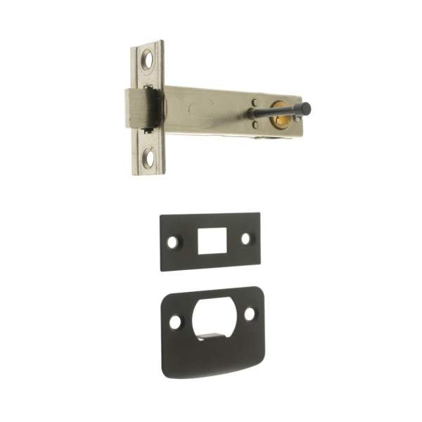 IDH Brass 21130V-019: 2-3/4" Backset Privacy Tubular Latch Set - Matte Black