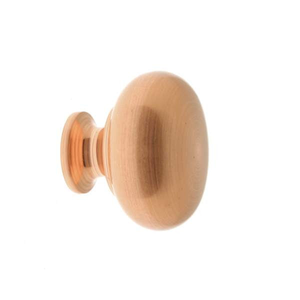 IDH Brass 21196-008: 1" Classic Round Cabinet Knob - Bright Copper