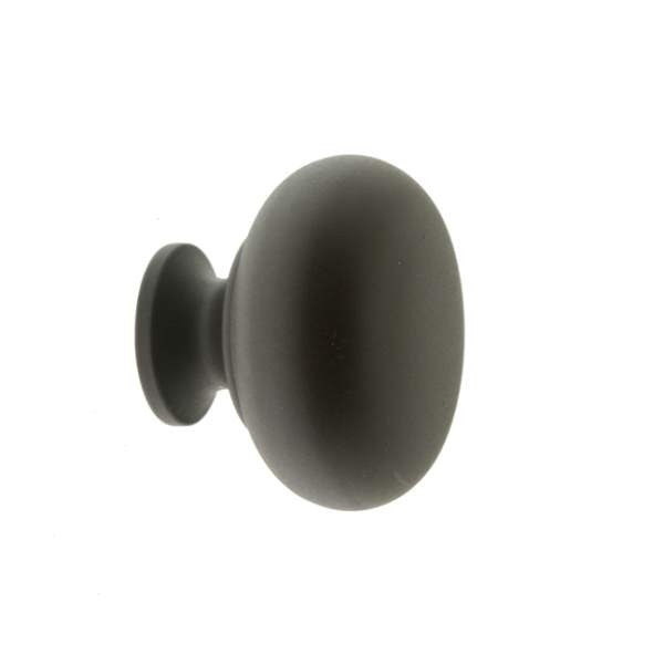 IDH Brass 21196-10B: 1" Classic Round Cabinet Knob - Oil Rubbed Bronze
