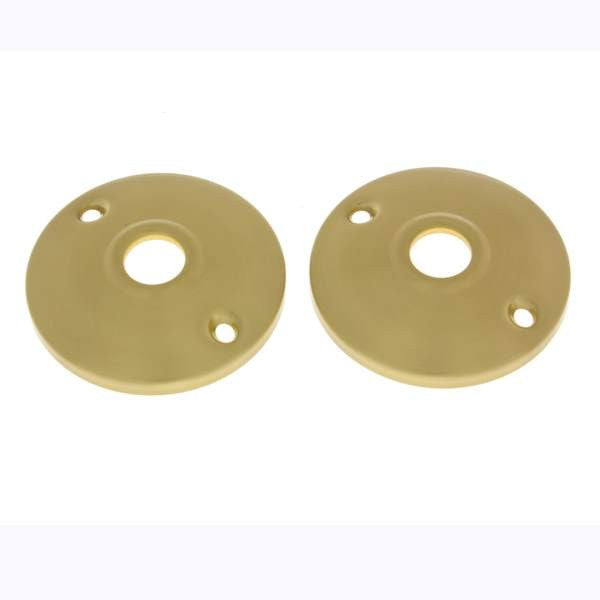 IDH Brass 21231-003: 2-3/4" Classic Round Rosette (Pair) - Polished Brass