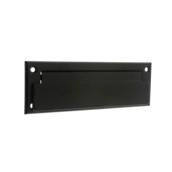 IDH Brass 22111-019: 8-3/4" Letter Mail Slot - Matte Black