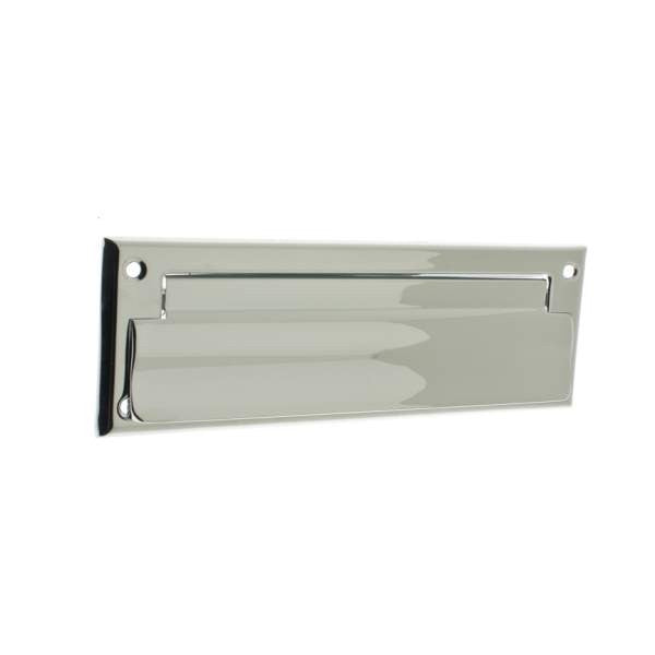 IDH Brass 22111-026: 8-3/4" Letter Mail Slot - Polished Chrome