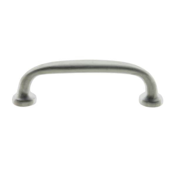 IDH Brass 25036-26D: 5-1/8" cc Round Door Pull Concealed Mount - Satin Chrome