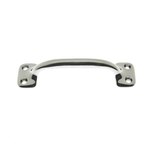 IDH Brass 25040-026: 4" cc Bar Lift Utility Door Pull - Polished Chrome