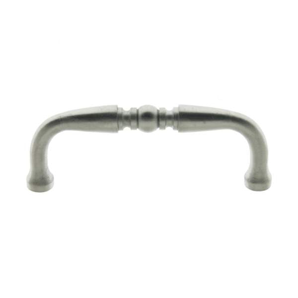 IDH Brass 25090-015: 3" cc Colonial Cabinet Pull - Satin Nickel