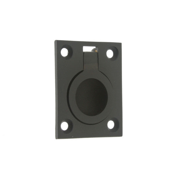IDH Brass 25220-10B: 1-3/4" Flush Ring Pull - Oil Rubbed Bronze