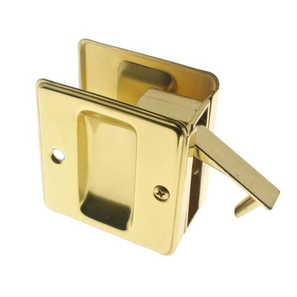 IDH Brass 25410-003: 2-3/4" Pocket Passage Door Pull - Polished Brass