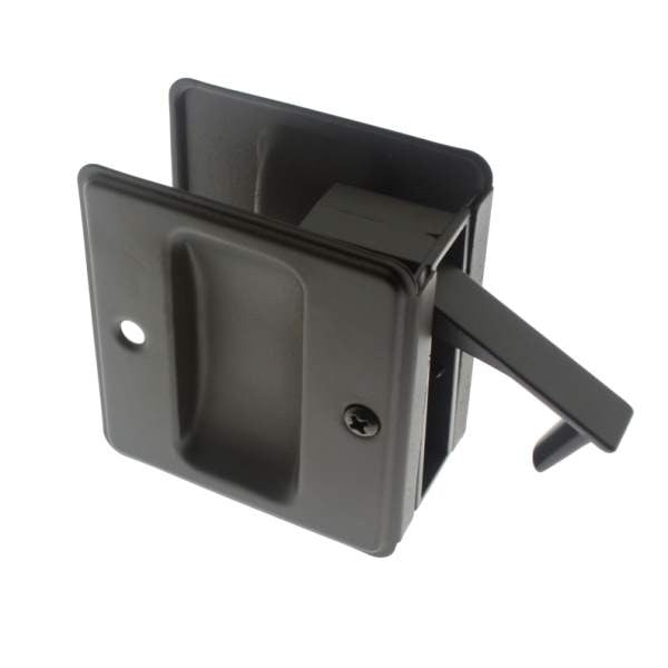 IDH Brass 25410-10B: 2-3/4" Pocket Passage Door Pull - Oil Rubbed Bronze