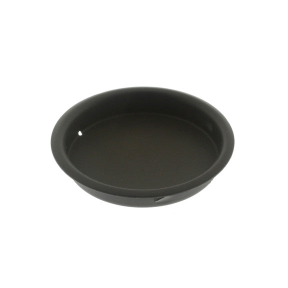 IDH Brass 25420-10B: 2-1/8" Round Flush Sliding Door Pull - Oil Rubbed Bronze