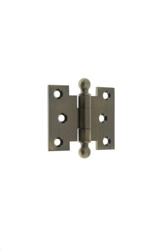 IDH Brass 80252-005: 2-1/2 x 3" Parliament Hinge (pair) - Antique Brass