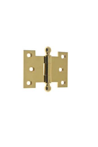 IDH 80253-003: 2-1/2 x 3-1/2" Parliament Hinge (pair) - Polished Brass