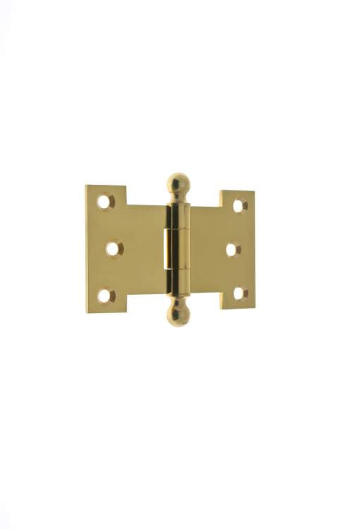 IDH Brass 80254-003: 2-1/2 x 4" Parliament Hinge (pair) - Polished Brass