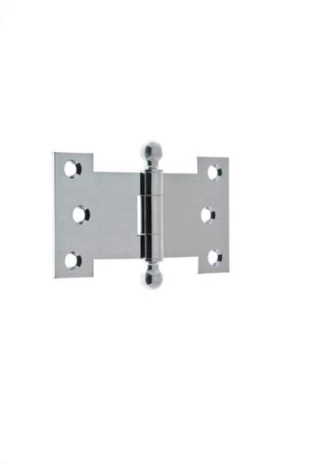 IDH 80255-026: 2-1/2 x 4-1/2" Parliament Hinge (pair) - Polished Chrome