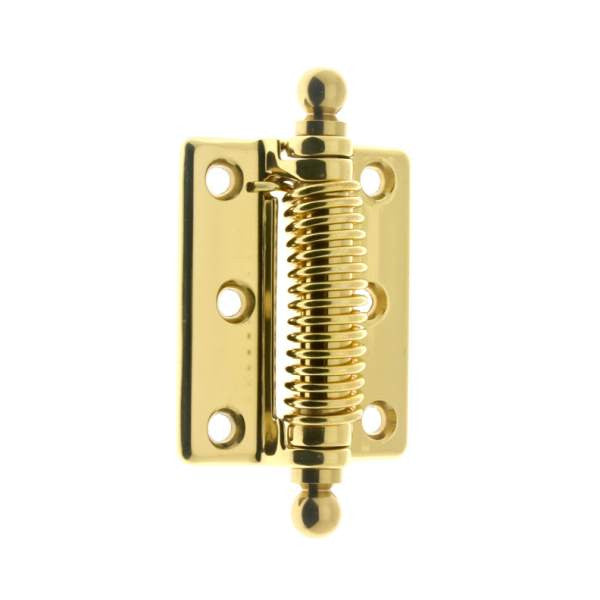 IDH 80360-003: 3 x 2-1/2" Heavy Duty Screen Door Hinge (Pair) - Polished Brass