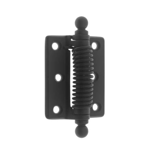 IDH 80360-019: 3 x 2-1/2" Heavy Duty Screen Door Hinge (Pair) - Matte Black