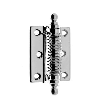 IDH 80360-026: 3 x 2-1/2" Heavy Duty Screen Door Hinge (pair) - Polished Chrome