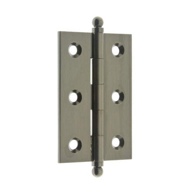 IDH 82517-15A: 2-1/2" Cabinet Hinge w/Ball Finials (pair) - Oil Rubbed Bronze