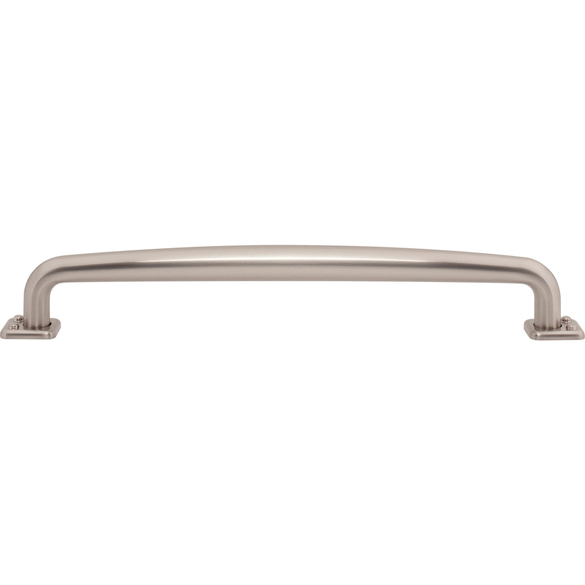 Atlas A547-BRN: 12" cc Benning D-Handle Appliance Pull - Brushed Nickel