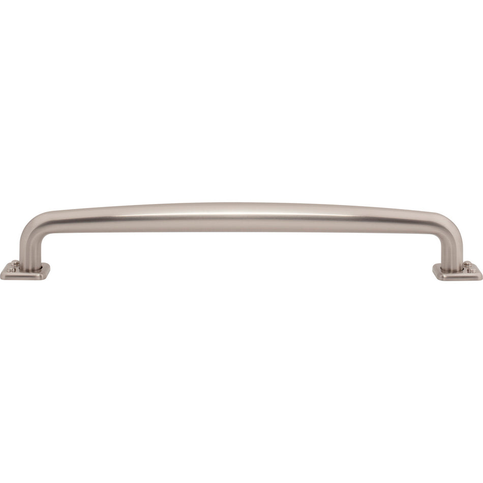 Atlas A547-BRN: 12" cc Benning D-Handle Appliance Pull - Brushed Nickel