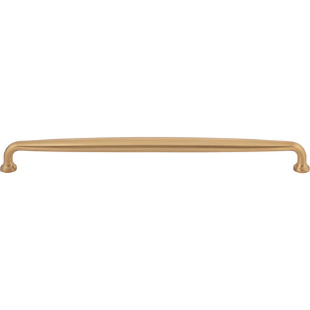 Top Knobs M2806: 12" cc Charlotte D-Handle Cabinet Pull - Honey Bronze