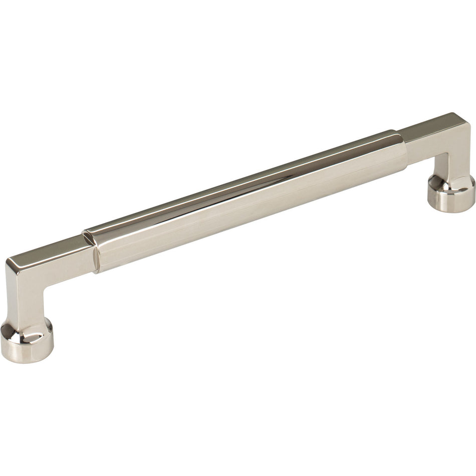 Top Knobs TK3093PN: 6-5/16" cc Regent's Park Cumberland Cabinet Pull - Polished Nickel