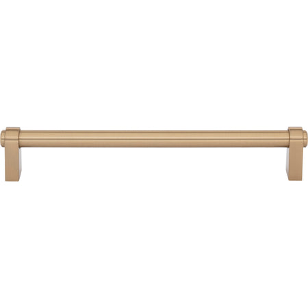 Top Knobs TK3213HB: 7-9/16" cc Lawrence Cabinet Pull - Honey Bronze