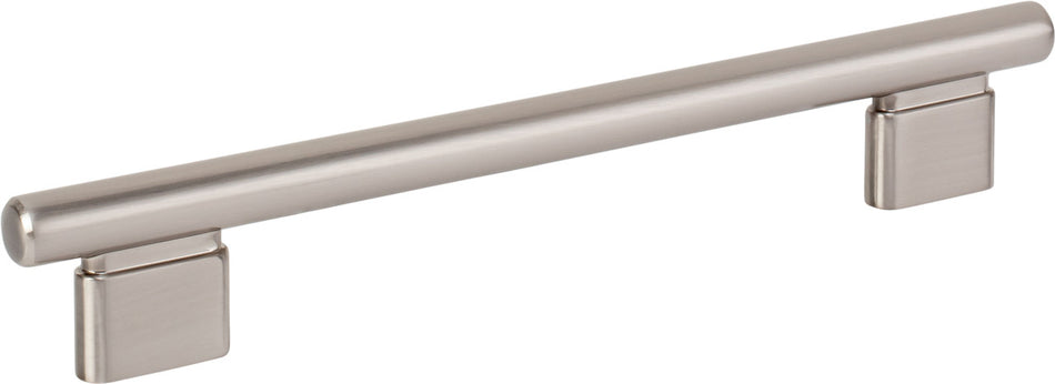 Atlas A514-BRN: 160mm cc Holloway Round Bar  Cabinet Pull - Brushed Nickel