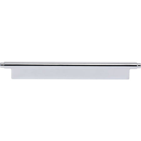 Atlas A535-CH: 192mm cc Kayden Round Bar Cabinet Pull - Polished Chrome