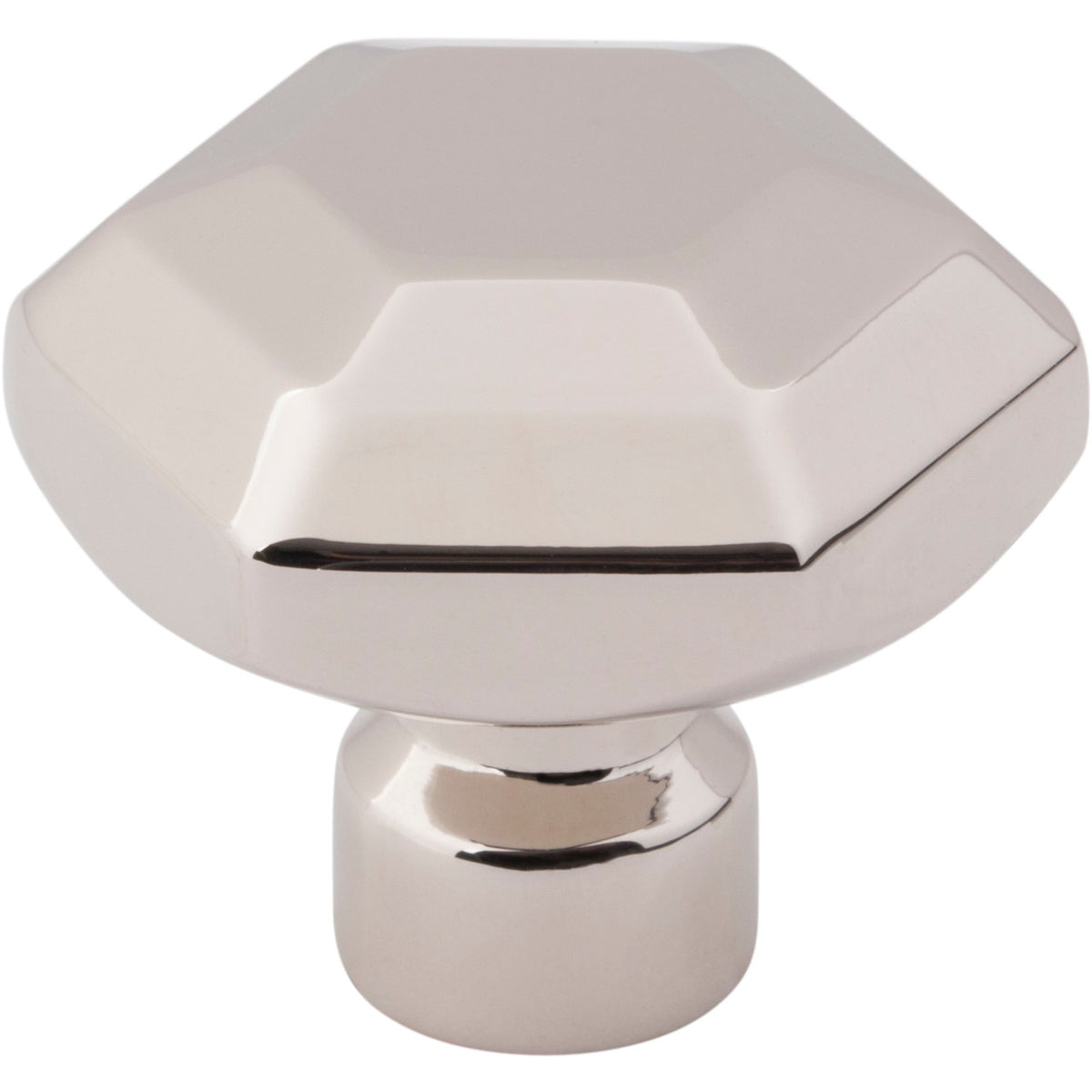 Top Knobs TK3200PN: 1-1/4" Dustin Cabinet Knob - Polished Nickel
