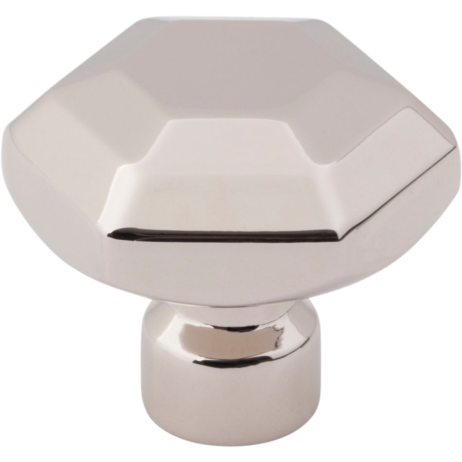 Top Knobs TK3200PN: 1-1/4" Dustin Cabinet Knob - Polished Nickel