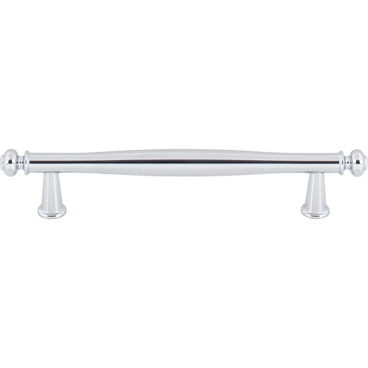 Top Knobs TK3192PC: 5-1/16" cc Coddington Cabinet Pull - Polished Chrome