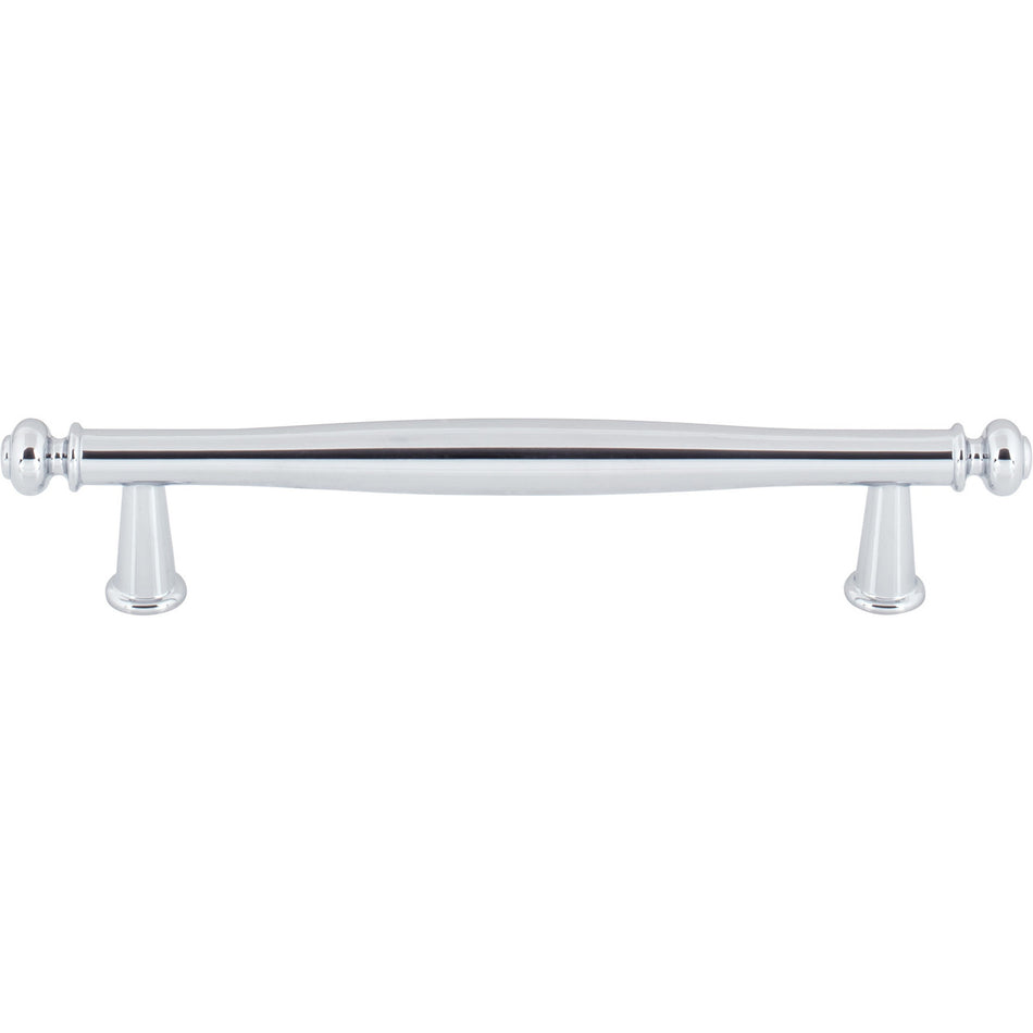 Top Knobs TK3192PC: 5-1/16" cc Coddington Cabinet Pull - Polished Chrome
