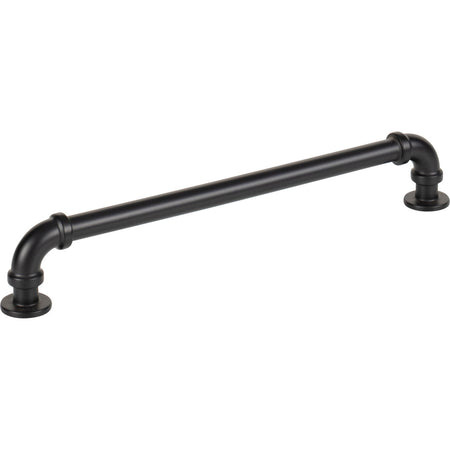 Atlas 369-BL: 7-9/16" cc Steam Punk Cabinet Pull - Matte Black