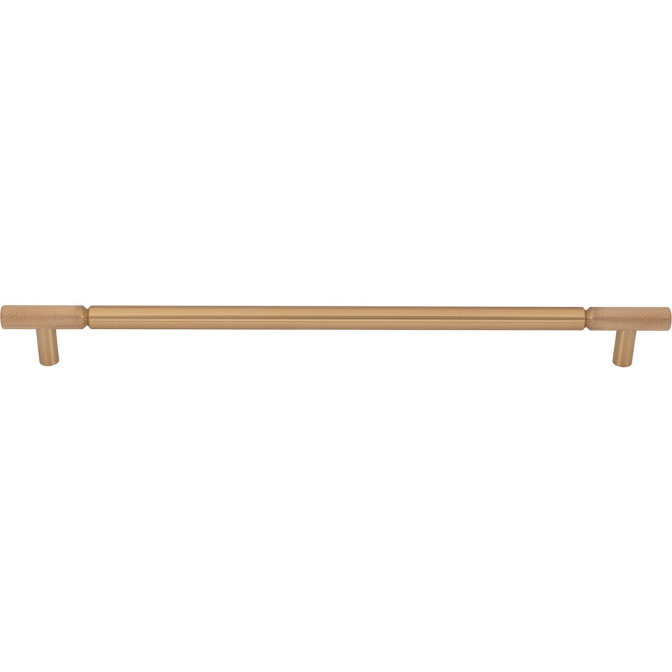 Top Knobs TK3247HB: 18" cc Prestwick Bar Cabinet Pull - Honey Bronze