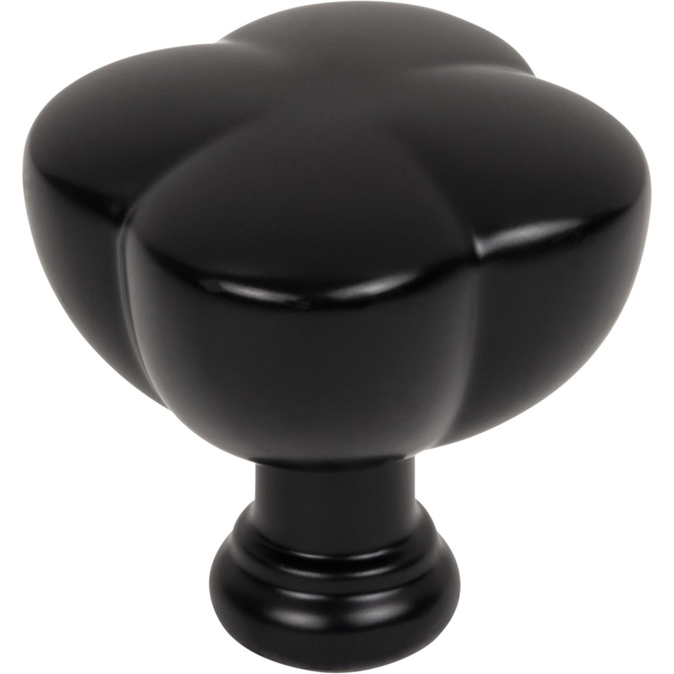 Jeffrey Alexander 686L-MB: 1-1/2" Southerland Round Cabinet Knob - Matte Black