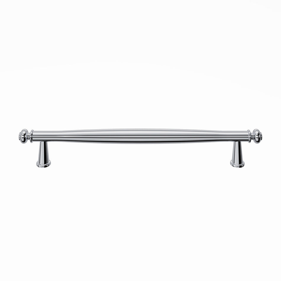 Top Knobs TK3194PC: 7-9/16" cc Coddington Cabinet Pull - Polished Chrome
