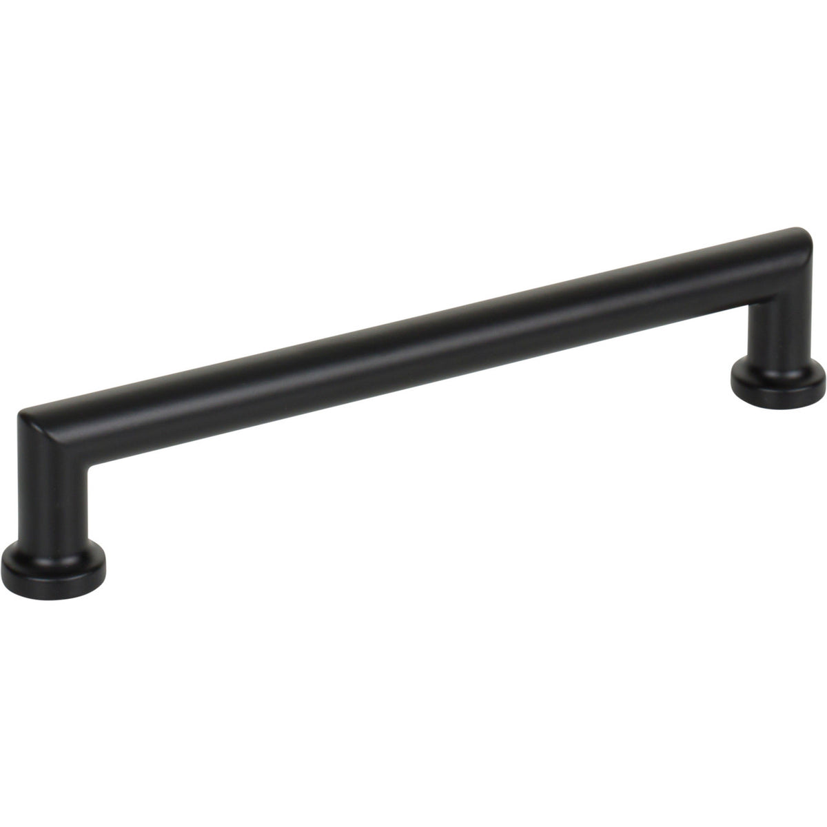 Top Knobs TK3153BLK: 6-5/16" cc Morris D- Handle Cabinet Pull - Flat Black