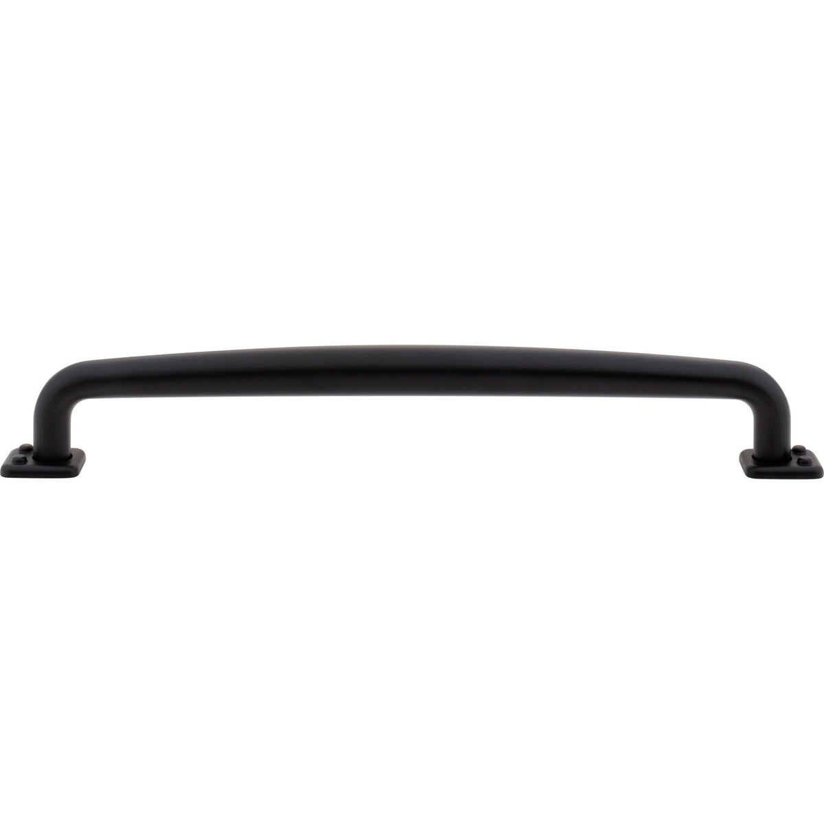 Atlas A547-BL: 12" cc Benning D-Handle Appliance Pull - Matte Black