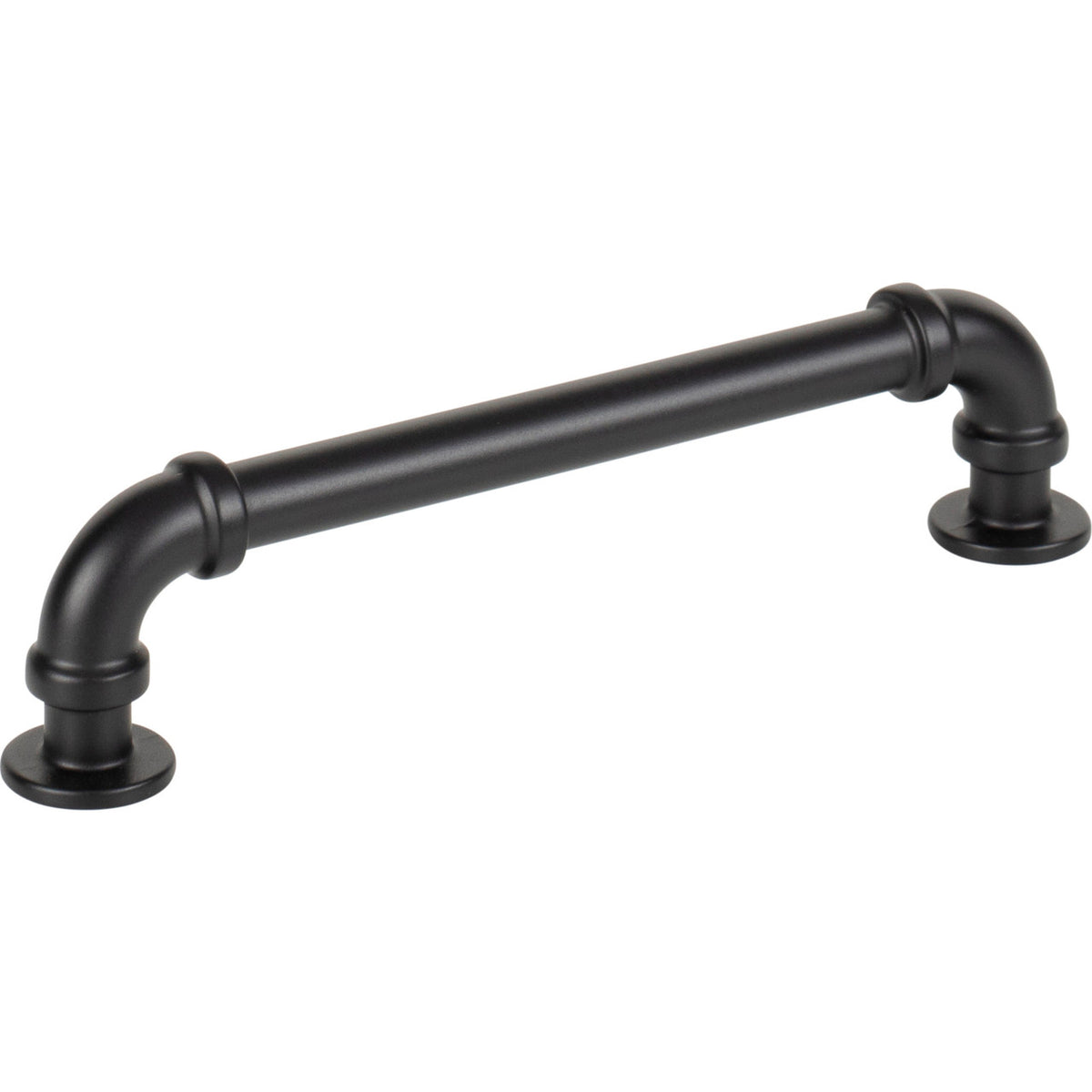 Atlas 368-BL: 5-1/16" cc Steam Punk Cabinet Pull - Matte Black