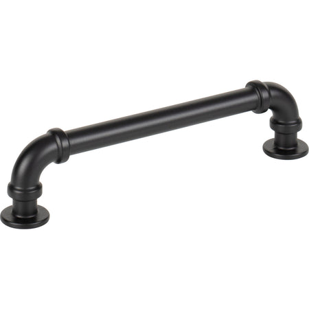 Atlas 368-BL: 5-1/16" cc Steam Punk Cabinet Pull - Matte Black