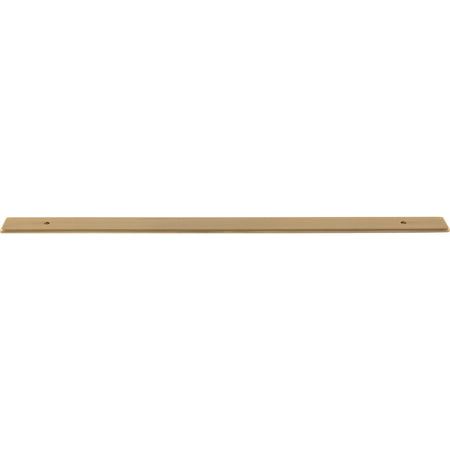Top Knobs TK3286HB: 1" Radcliffe  Backplate - Honey Bronze