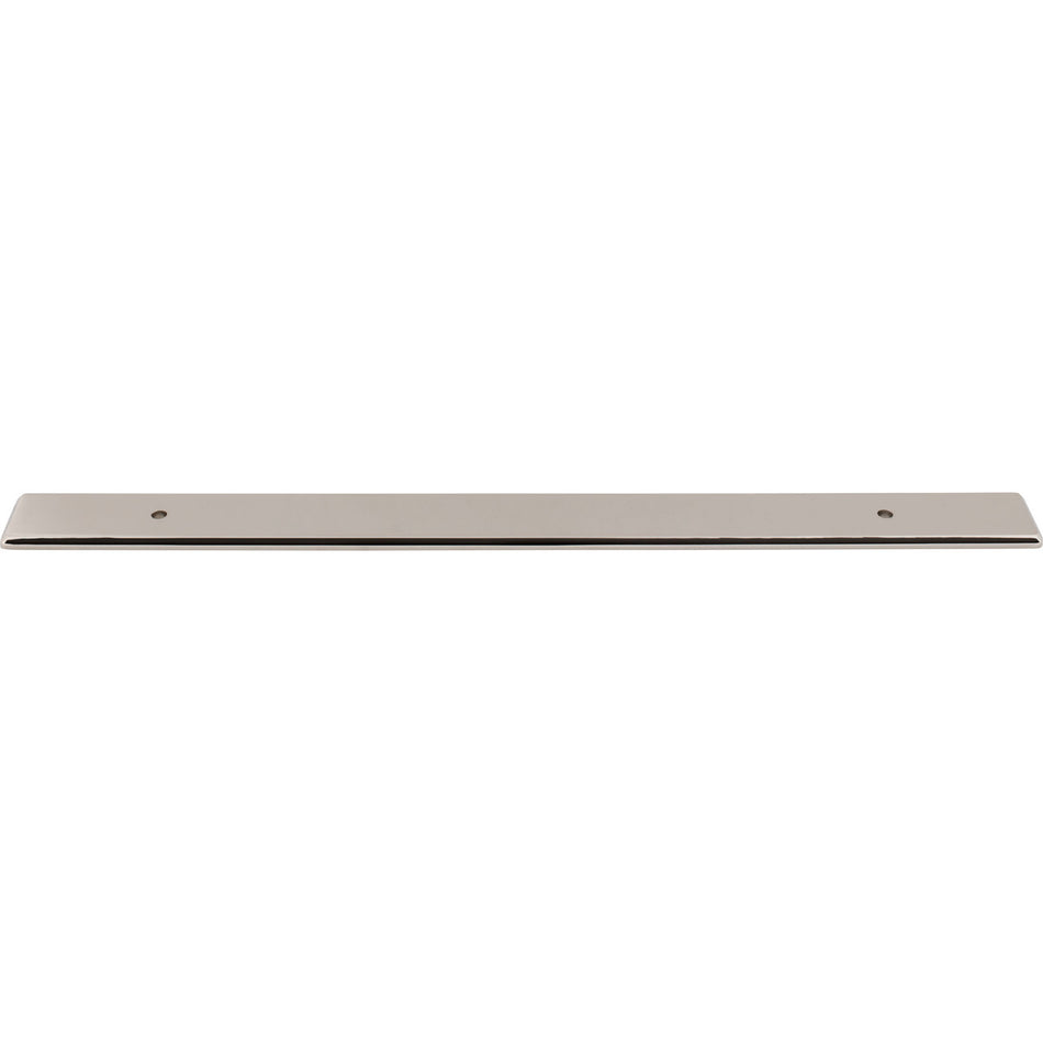 Top Knobs TK3287PN: 17" Radcliffe  Backplate - Polished Nickel