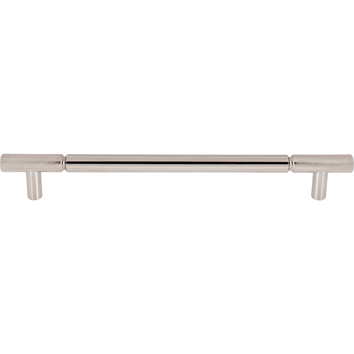 Top Knobs TK3246PN: 12" cc Prestwick Bar Cabinet Pull - Polished Nickel