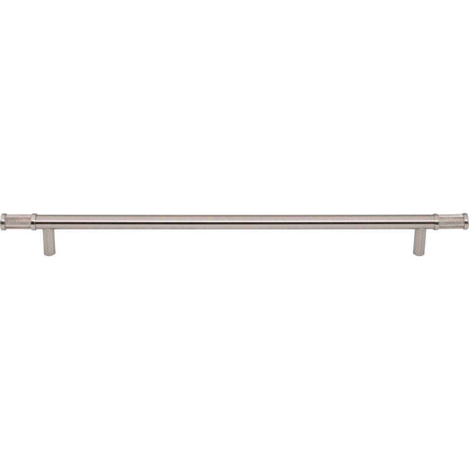 Top Knobs TK3237BSN: 12" cc Burnham Bar Cabinet Pull - Brushed Satin Nickel