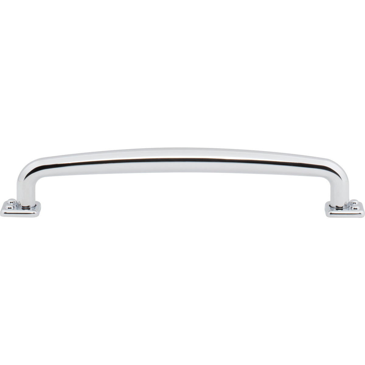 Atlas A543-CH: 6-5/16" cc Benning D-Handle Cabinet Pull - Polished Chrome