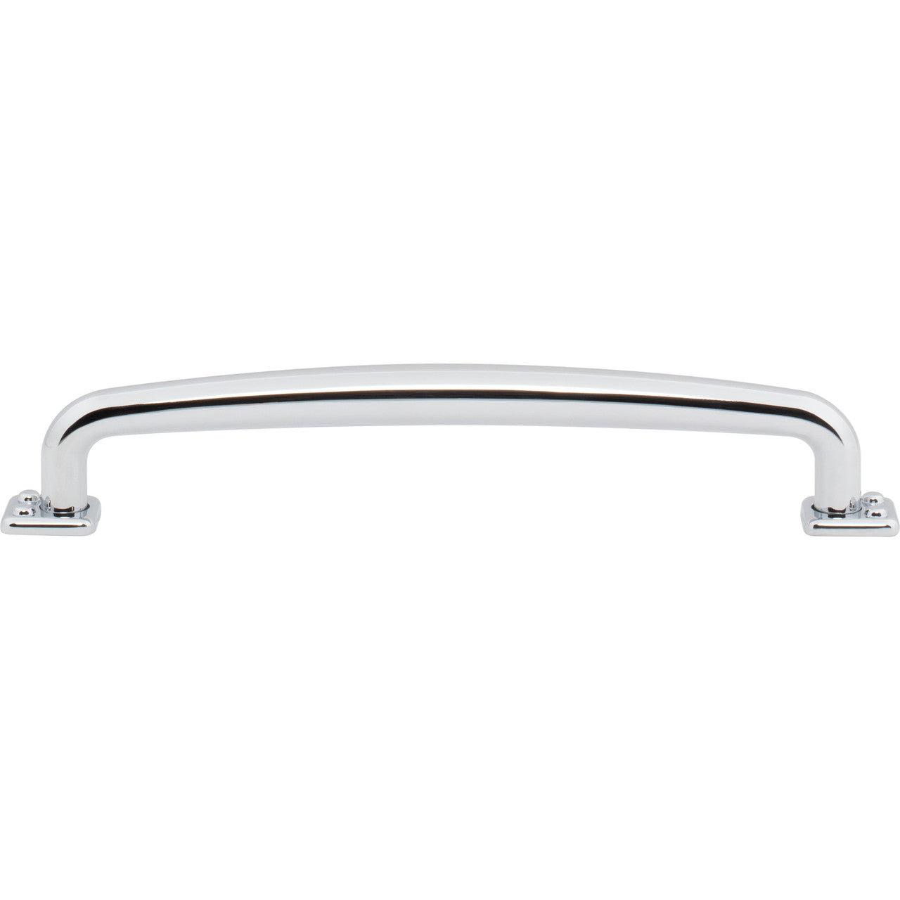 Atlas A543-CH: 6-5/16" cc Benning D-Handle Cabinet Pull - Polished Chrome
