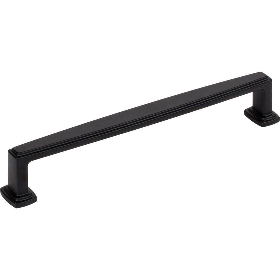 Jeffrey Alexander 171-160MB: 160mm cc Richard Cabinet Pull - Matte Black
