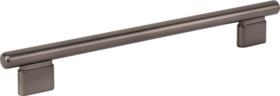 Atlas A515-SL: 192mm cc Holloway Round Bar  Cabinet Pull - Slate